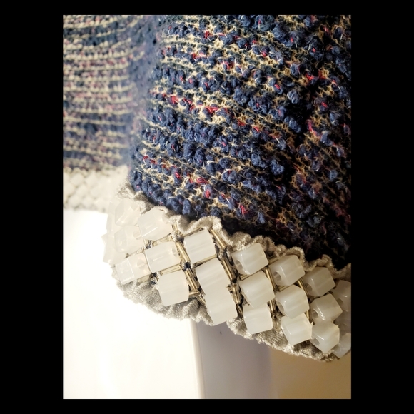 ISANI ANTHROPOLOGIE TWEED BLAZER SZ. XS - Picture 7 of 10